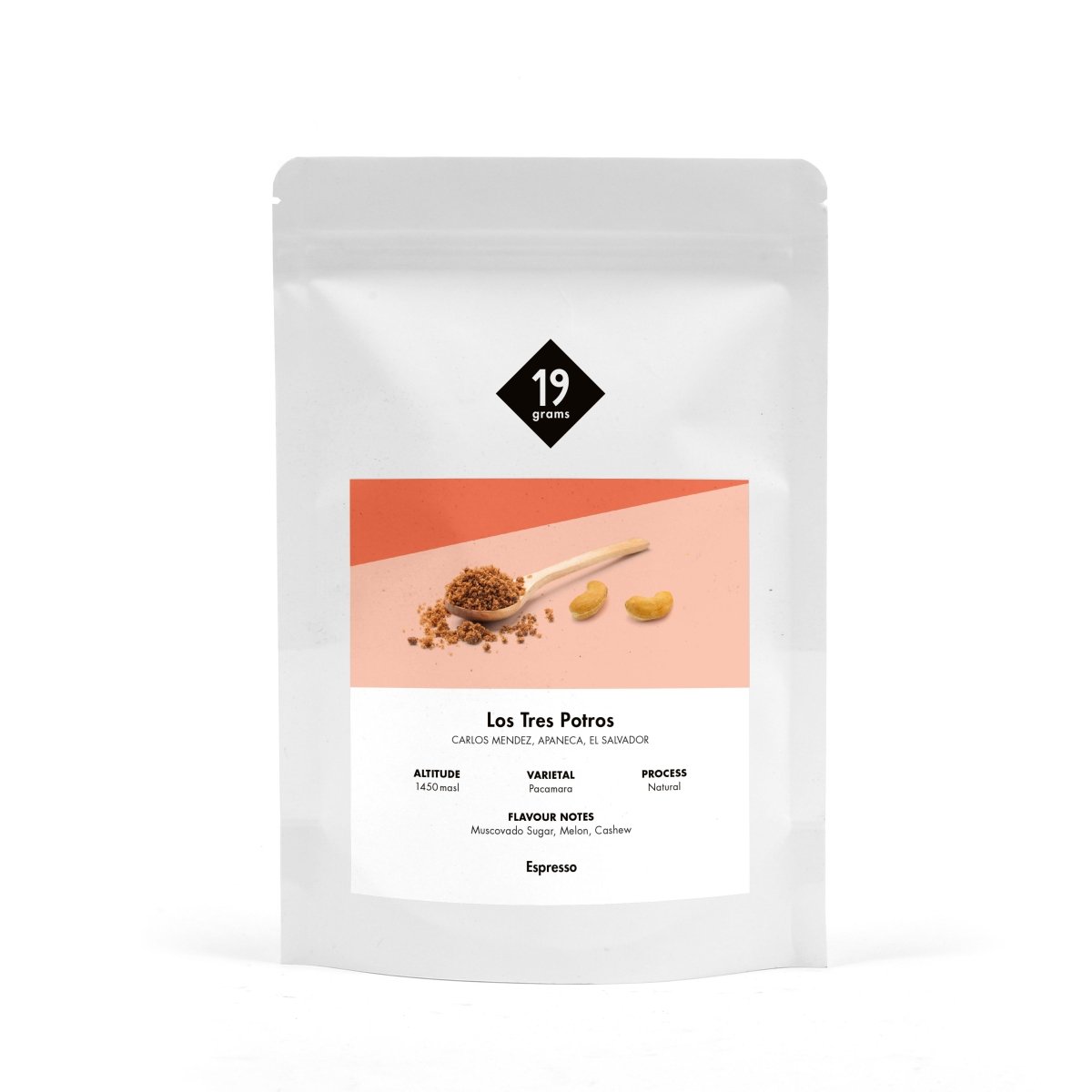 Deine 19grams 250g Tüte Los Tres Potros