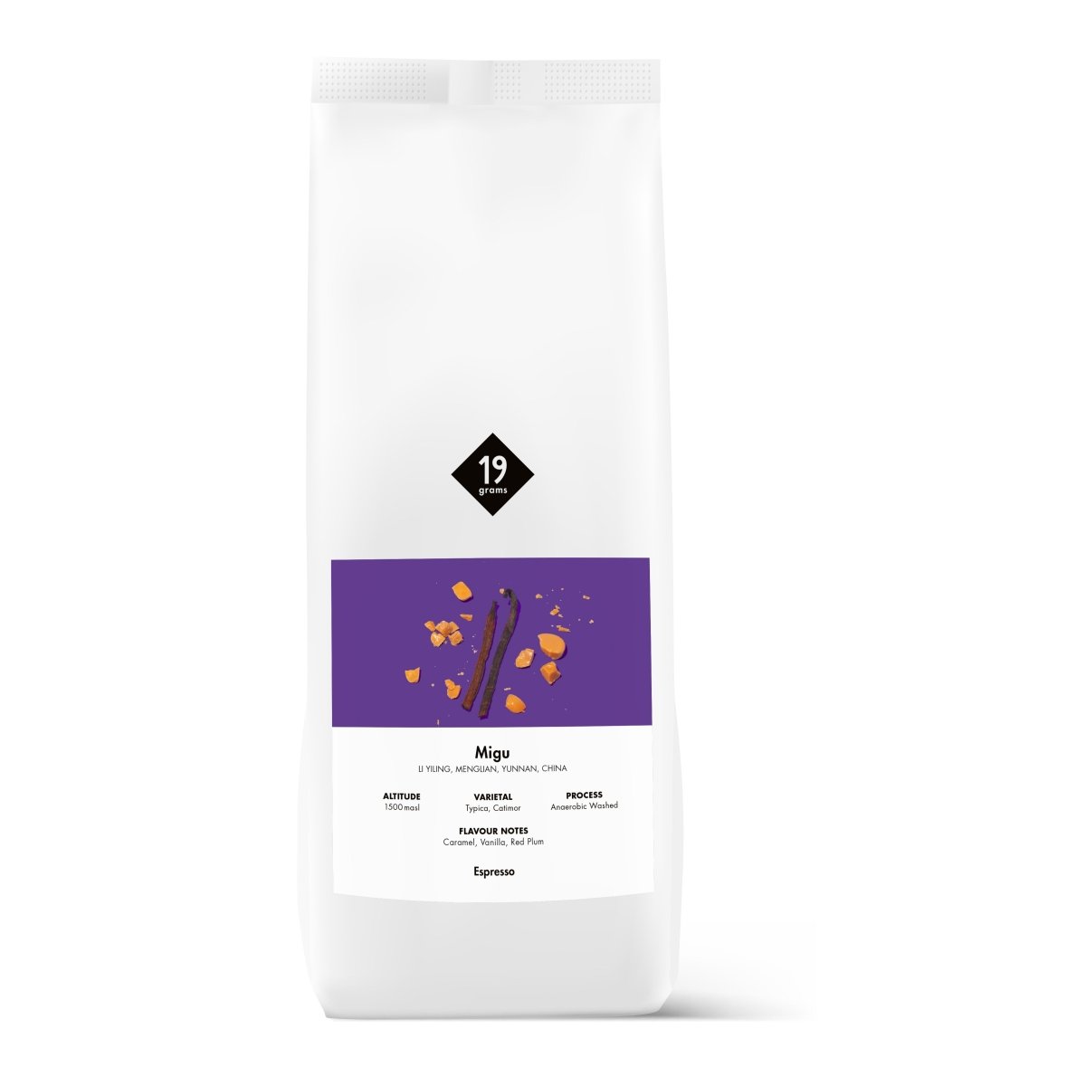 Deine 1000g 19grams Migu Anaerobic Washed - China Espresso Tüte