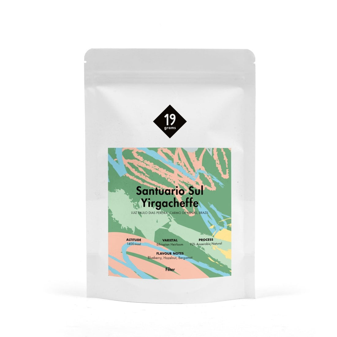 19grams Fazenda Santuàrio Sul Yirgacheffe - Brasilien Filter