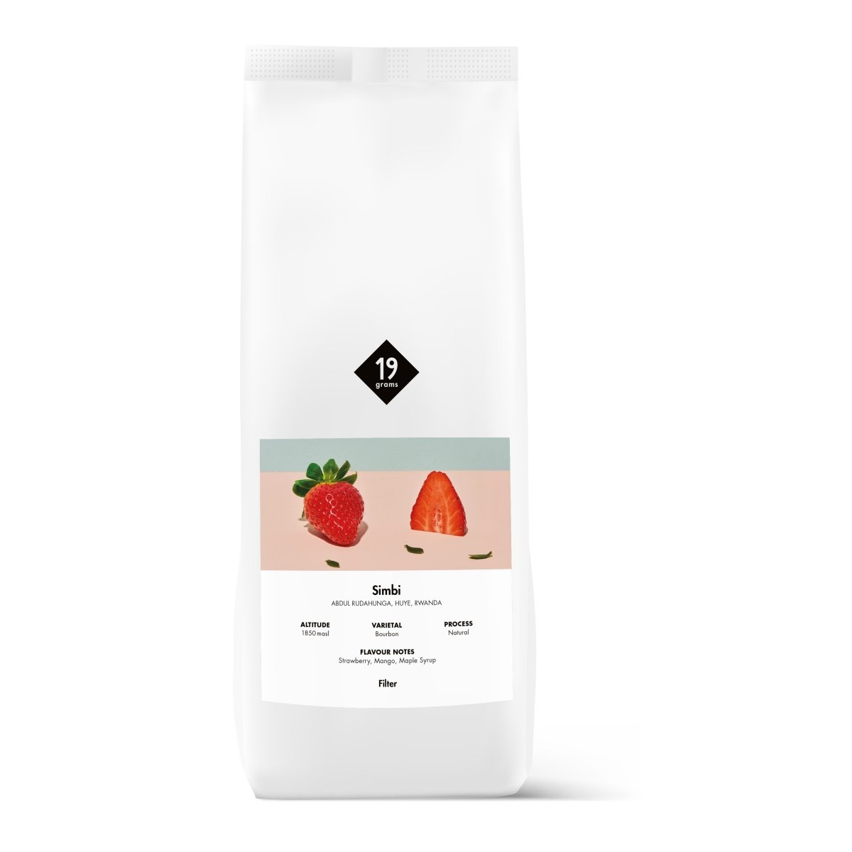 Deine 19grams 1000g Tüte Simbi Filter