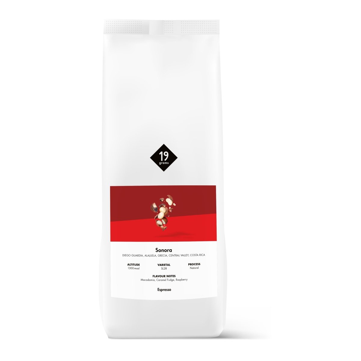 Deine 19grams Sonora SL28 - Costa Rica Espresso Tüte