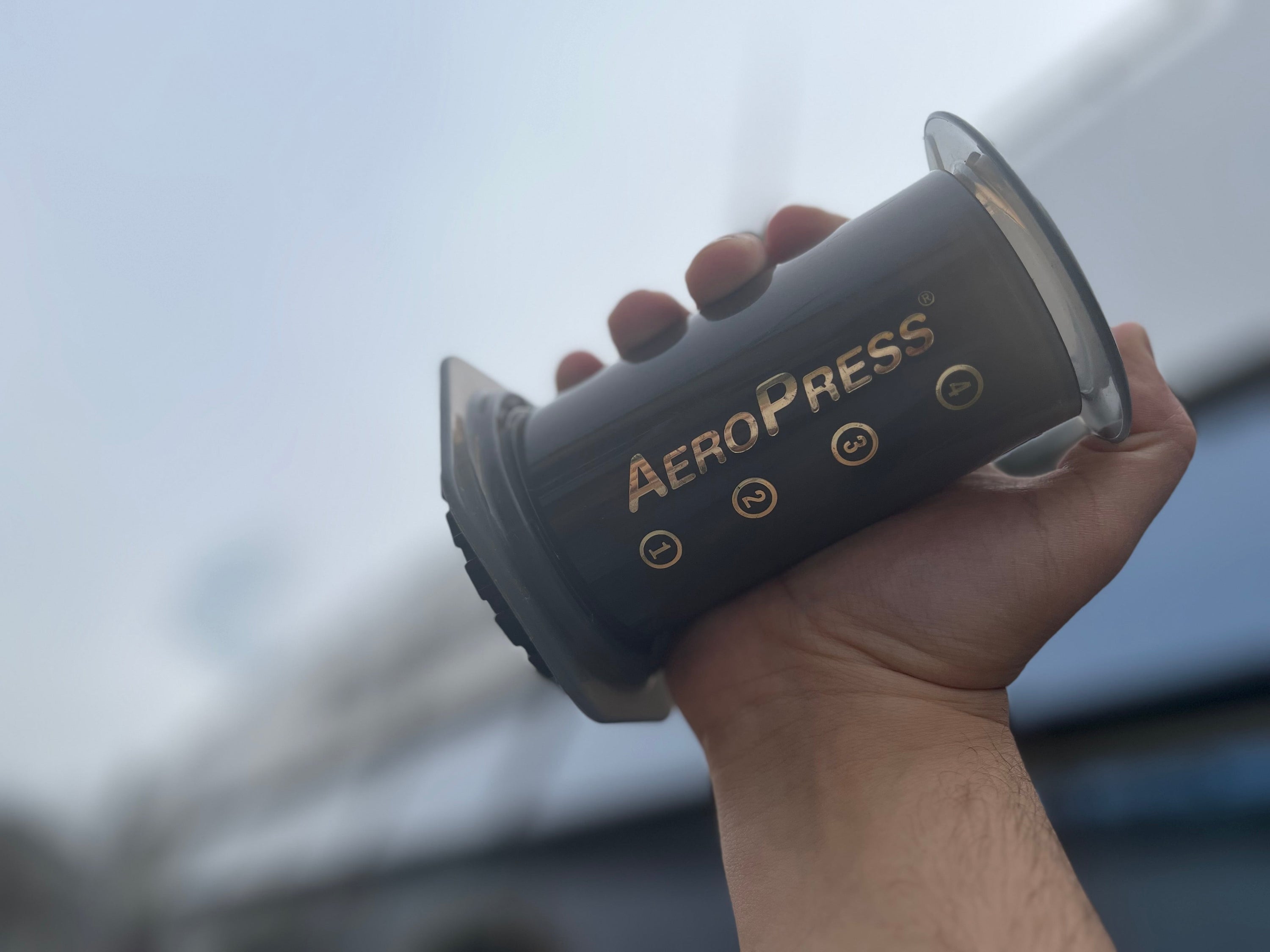 Pressed AeroPress