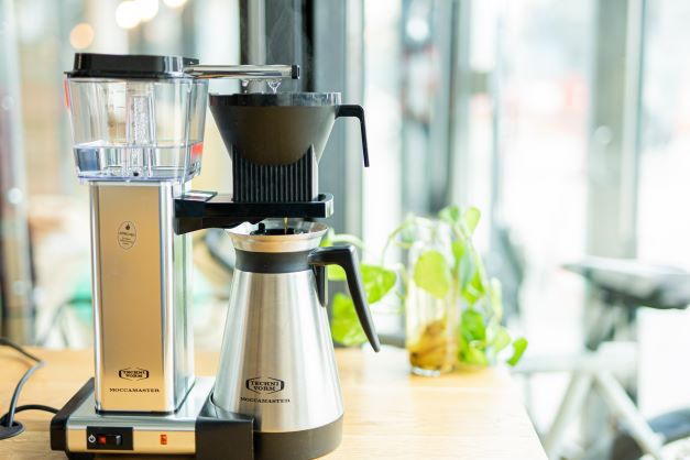 19grams Cafe Moccamaster in the Alexanderplatz Roastery