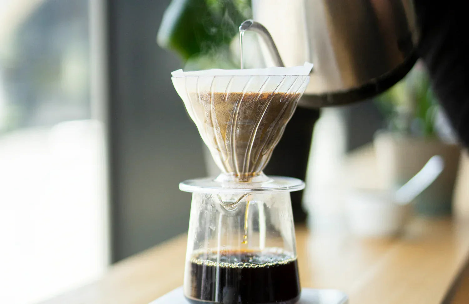 Mit V60 Kaffee kochen