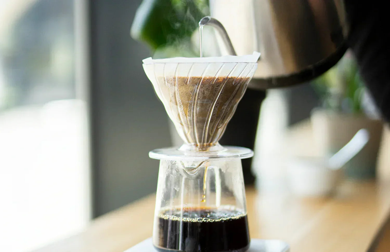 Mit V60 Kaffee kochen