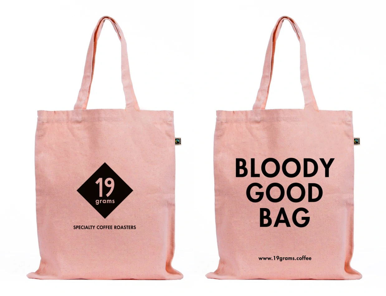 Deine 19grams Tasche in Rosa - eine Bloody Good Bag