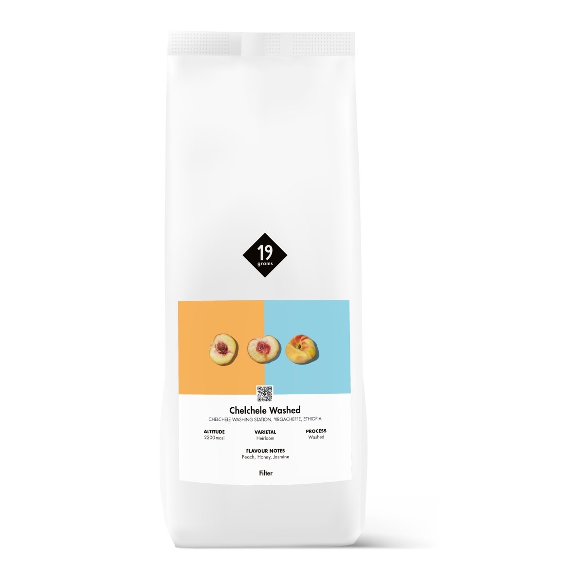 19grams Chelche Washed Filter Kaffee aus Äthiopien 1000g Beutel