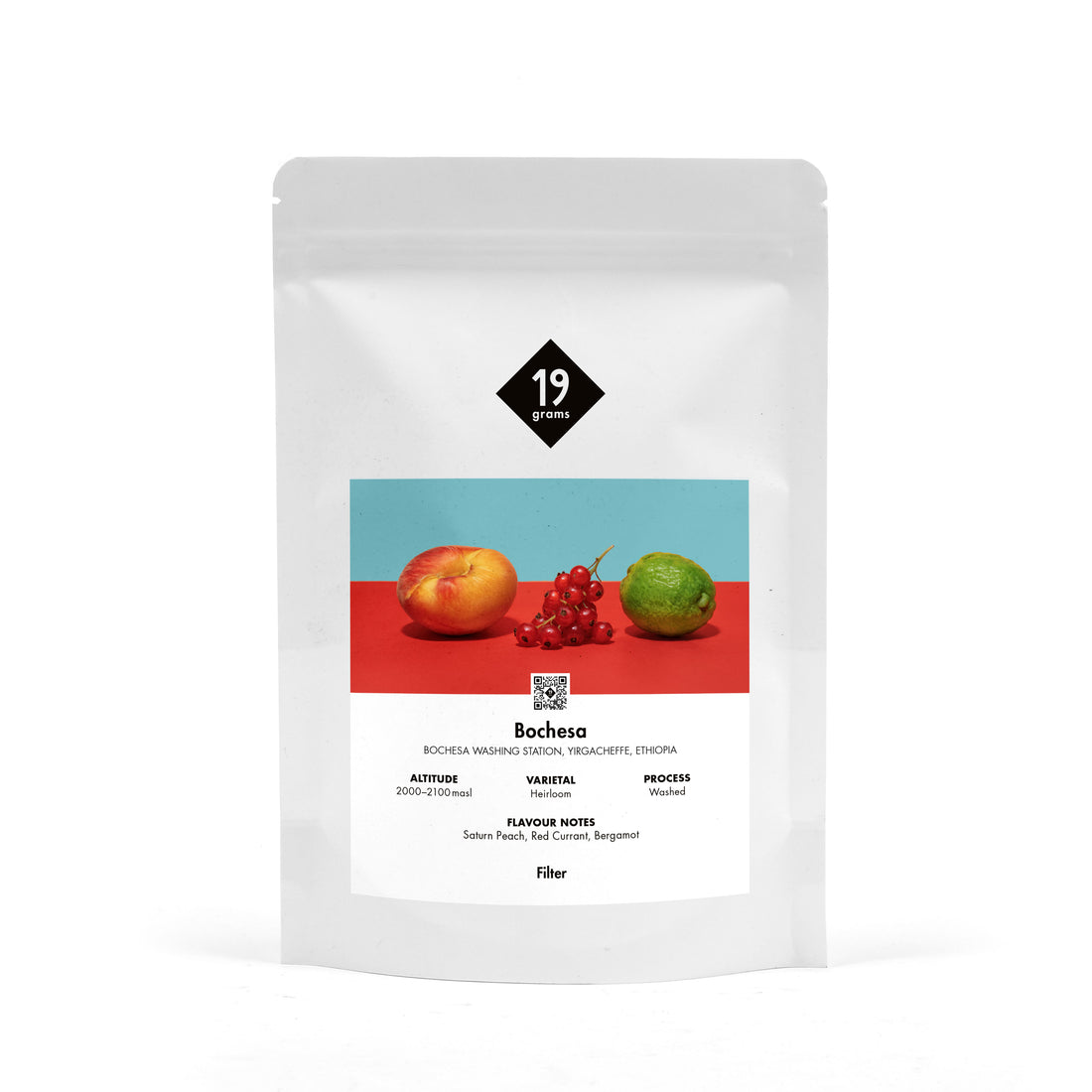 19grams Bochesa Filter Specialty Kaffee Vorderseite