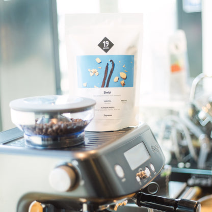 19grams Simbi Washed - Ruanda Espresso auf Kaffeemaschine