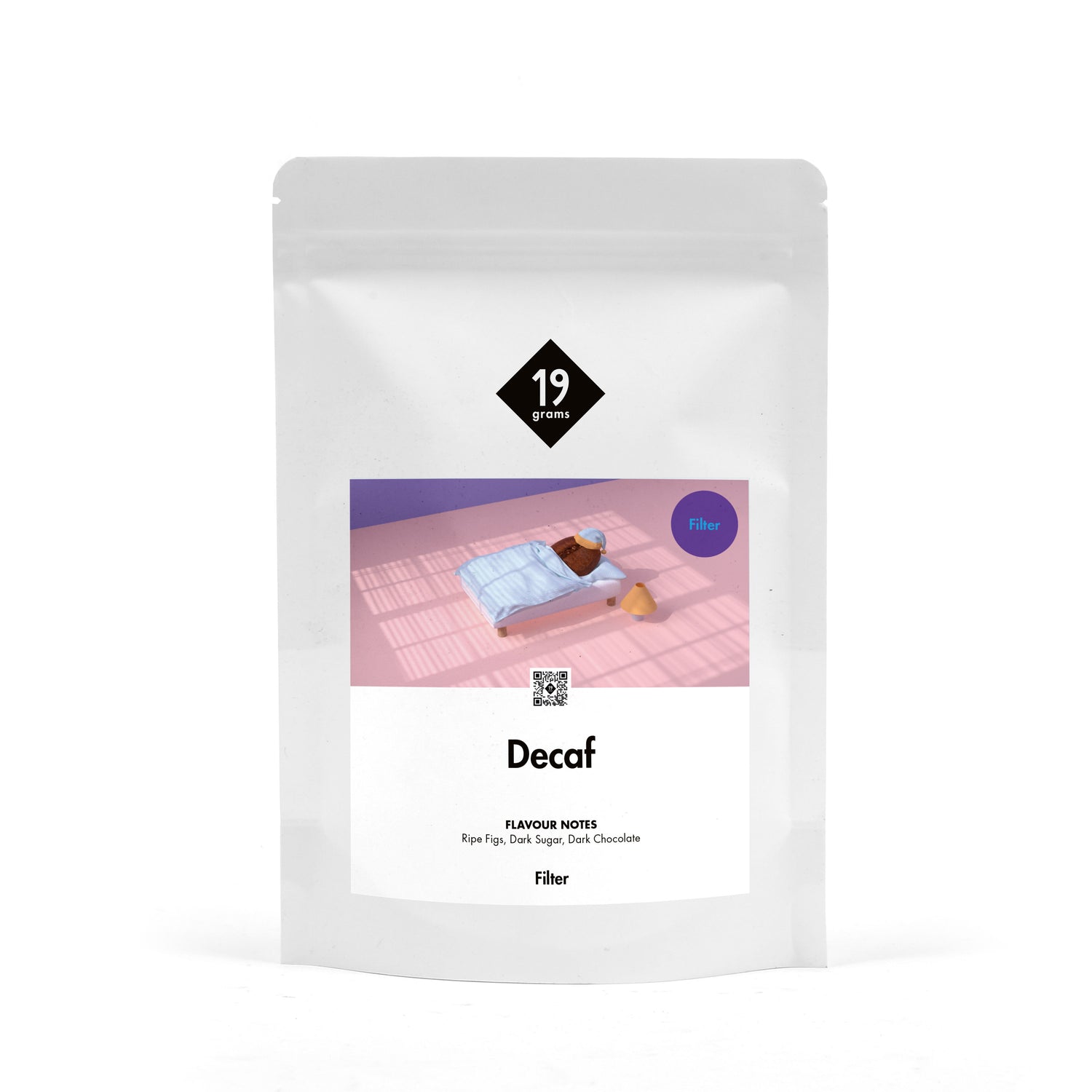19grams Decaf 250g Kaffee Tüte