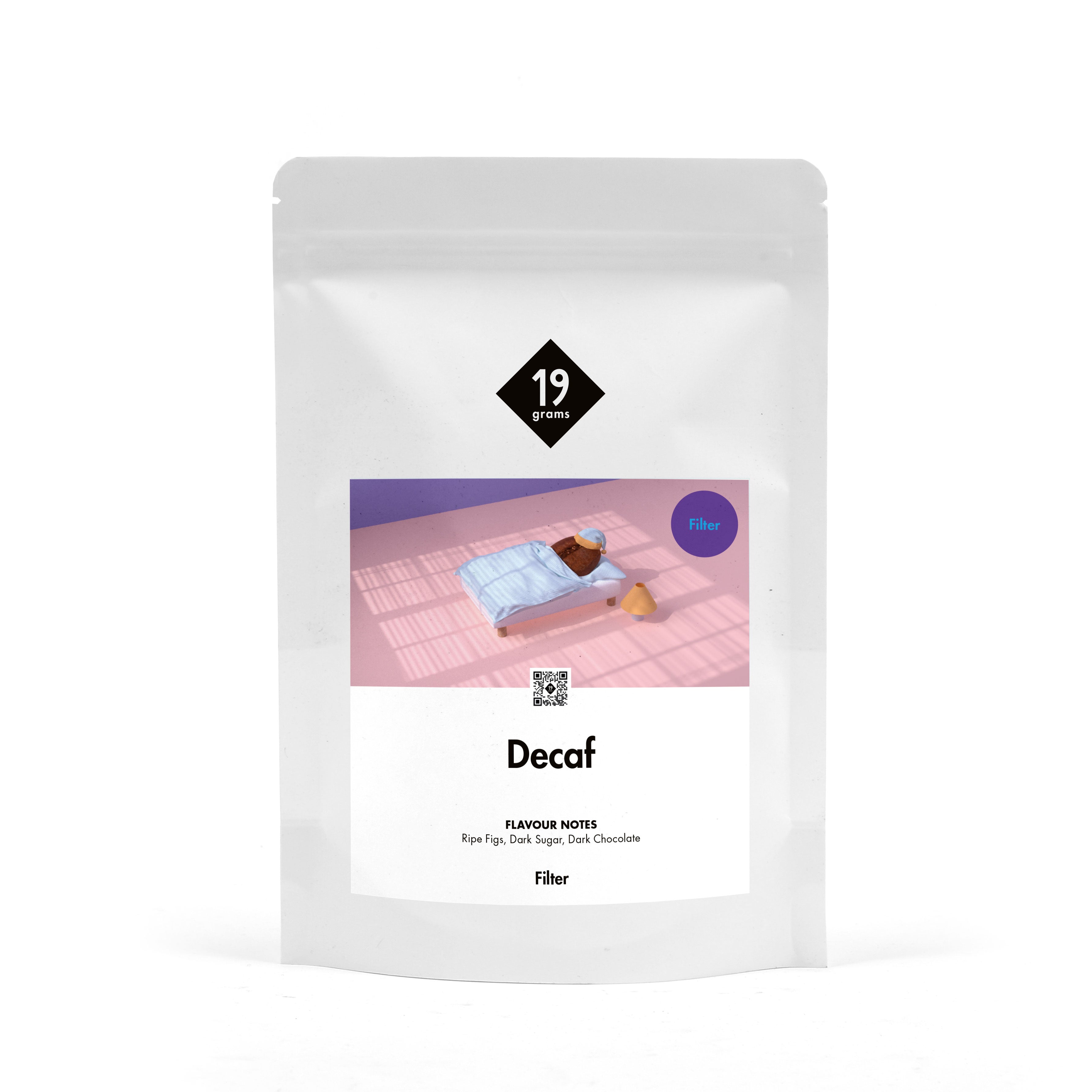 19grams Decaf 250g Kaffee Tüte