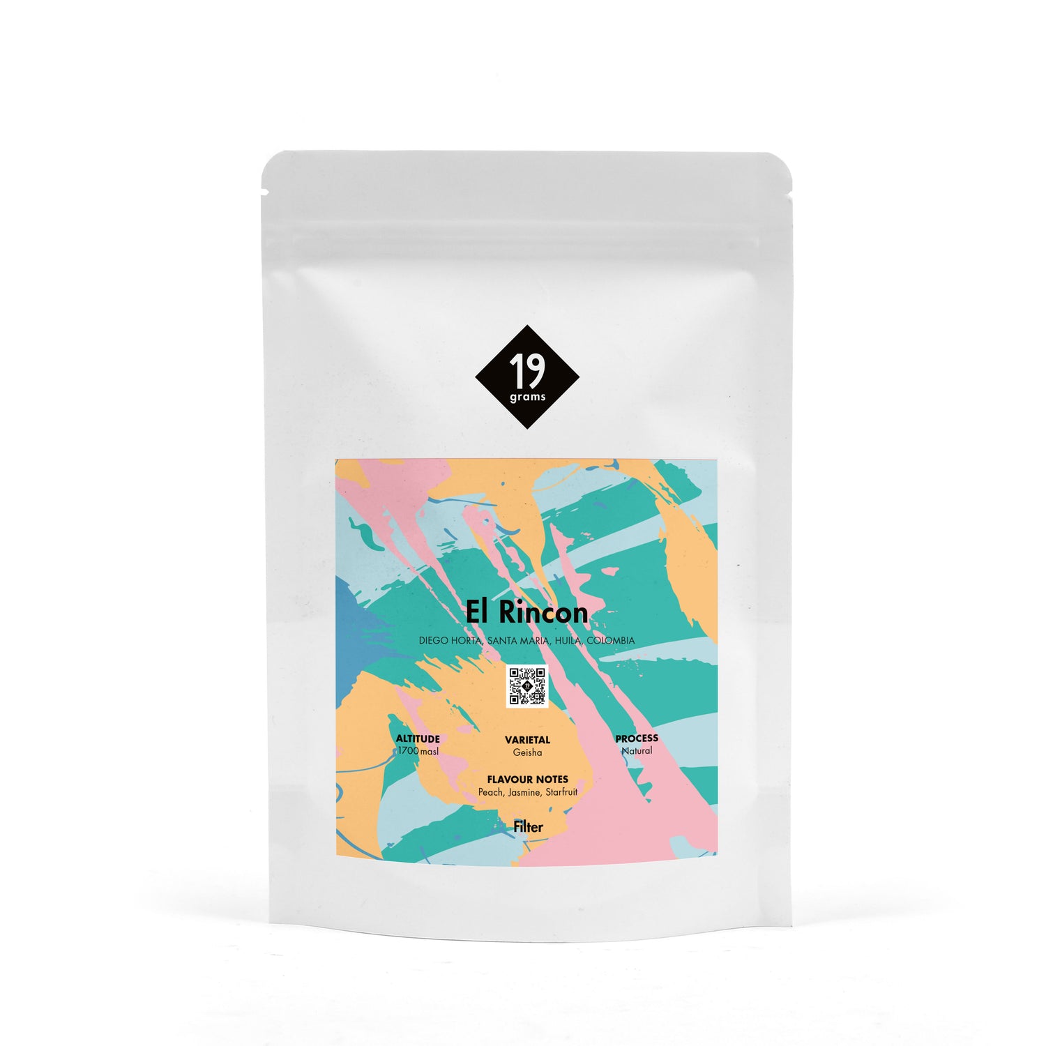 19grams El Rincon Rare Filter Kaffee aus Kolumbien