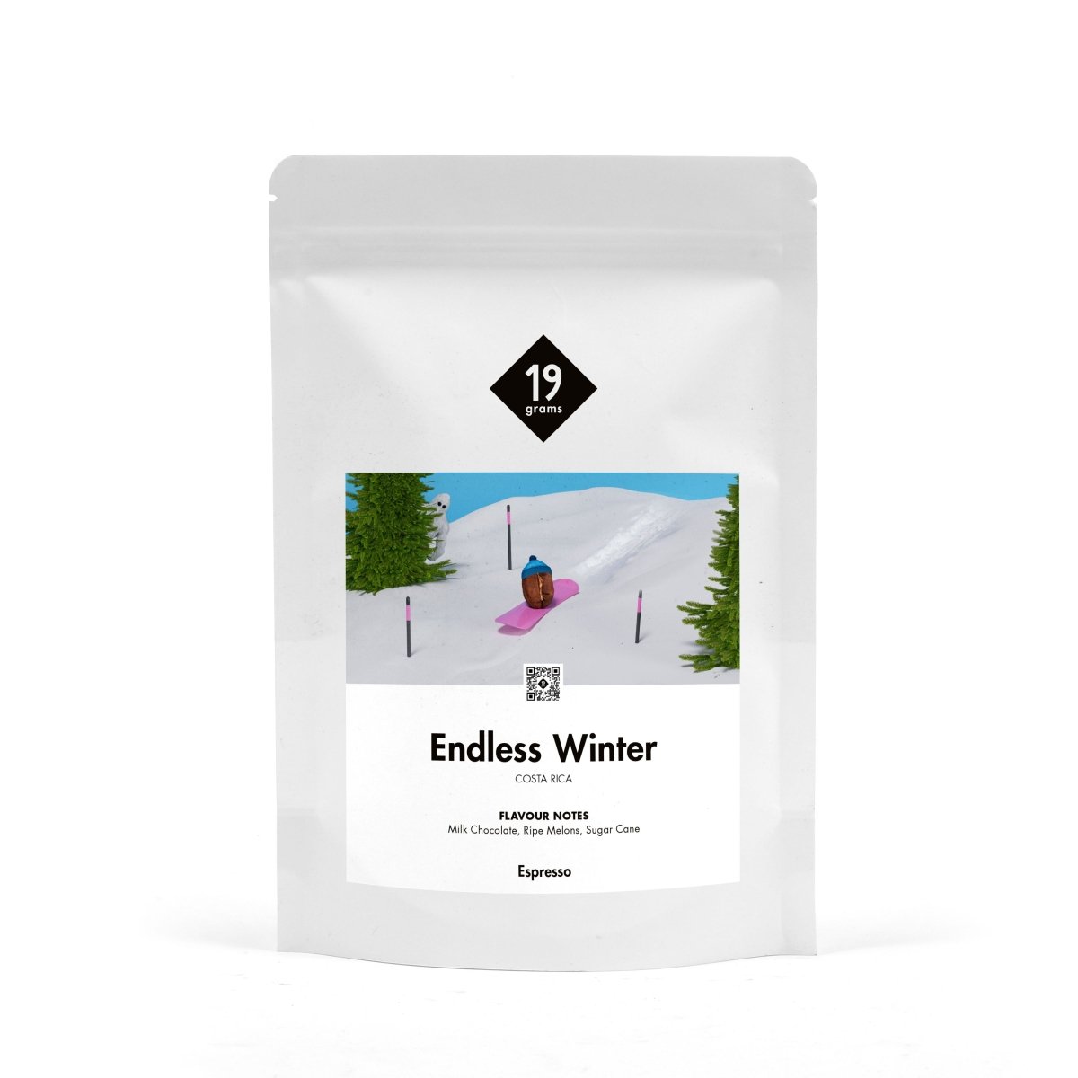 19grams Endless Winter Sonder Edition mit Snowboarding Bohne in der 250 Tüte aus Berlin