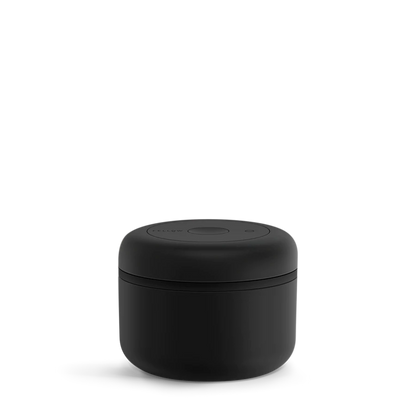 Fellow Atmos Canister Kaffee-Aufbewahrungsdose 400ml Matt-Schwarz freigestellt – Kaffee-Zubehör bei 19grams Berlin