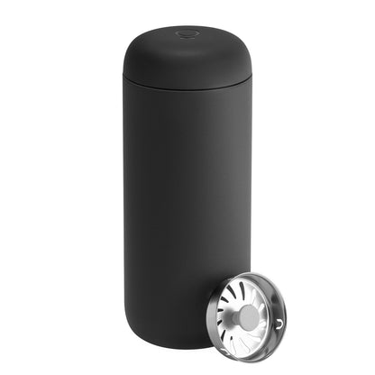 Fellow Thermobecher Carter Move Mug - auslaufsicher, Keramik-beschichtet Matt-Schwarz