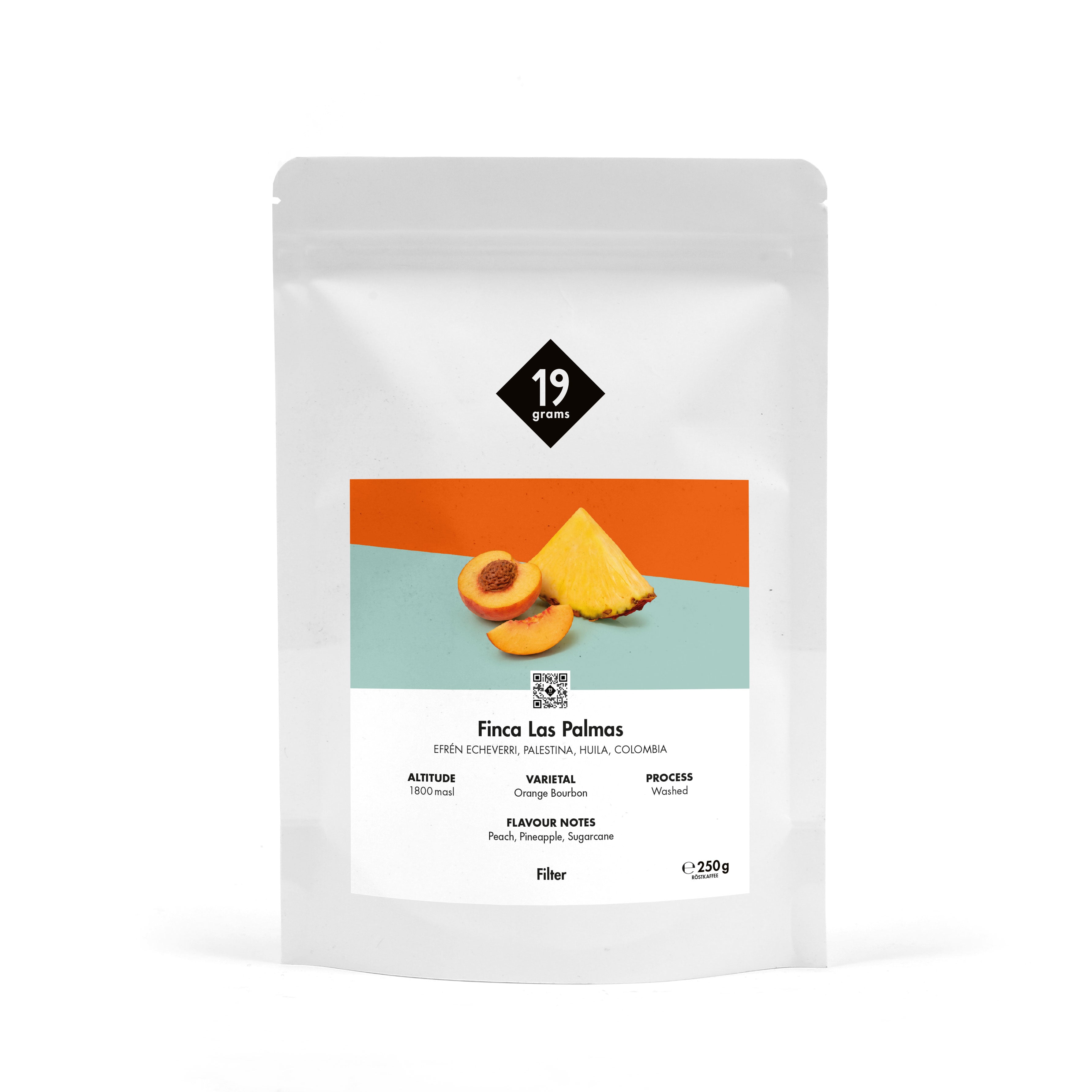 Photo of Finca Las Palmas Orange Bourbon Kolumbien Rare Filter