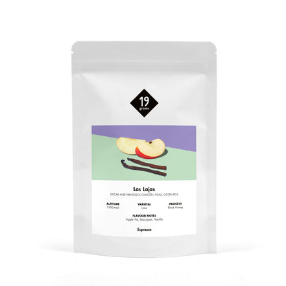 19grams Las Lajas Lima - Costa Rica Espresso 250g