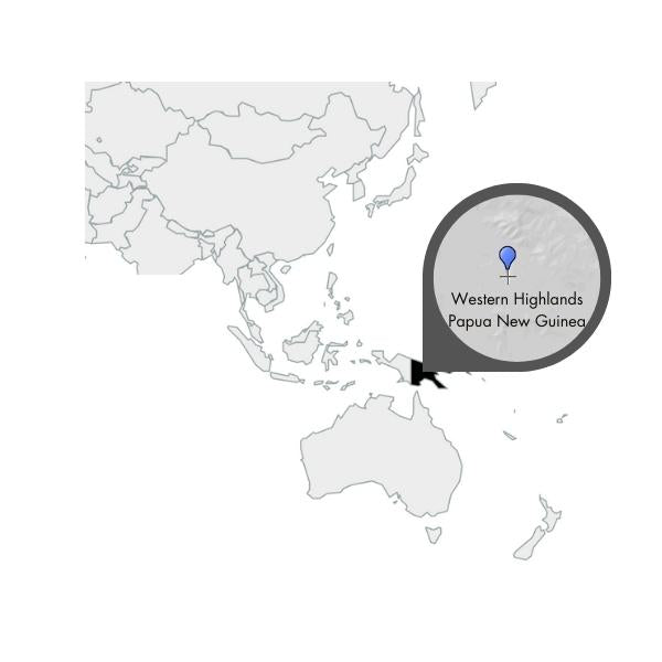 Map Papa Neu Guinea