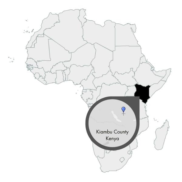 Map Nyakabugi Kenya