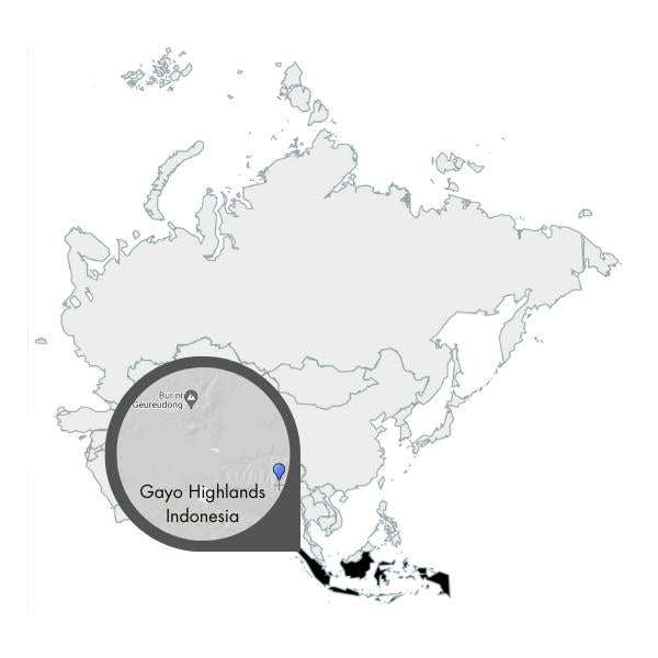 Map Indonesien