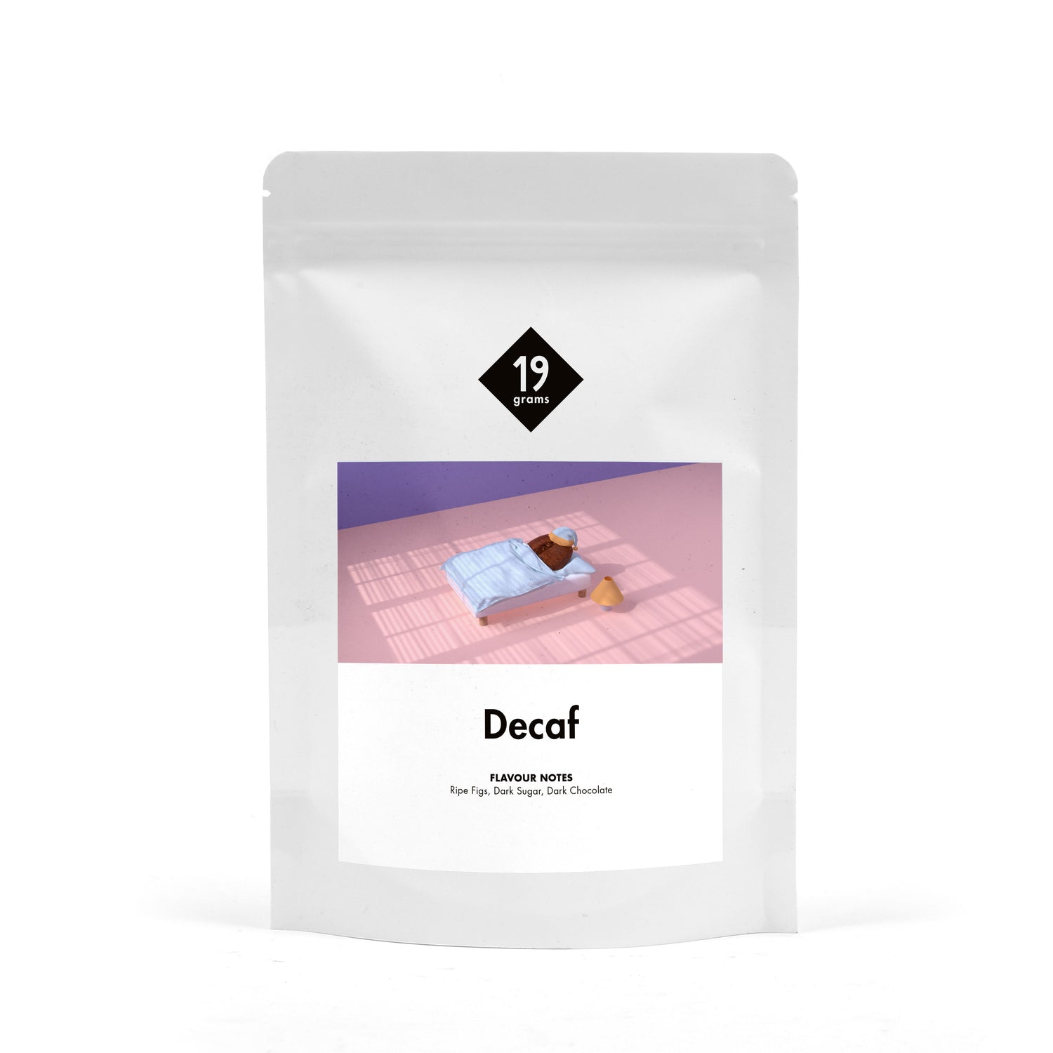 Deine 19grams 250g Tüte Decaf Kaffee