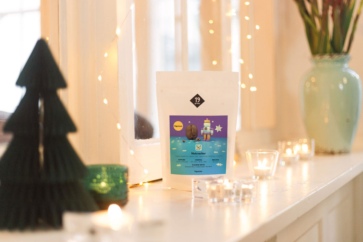 19grams Nutcracker Kaffee – Moodshot Specialty Coffee saisonale Edition