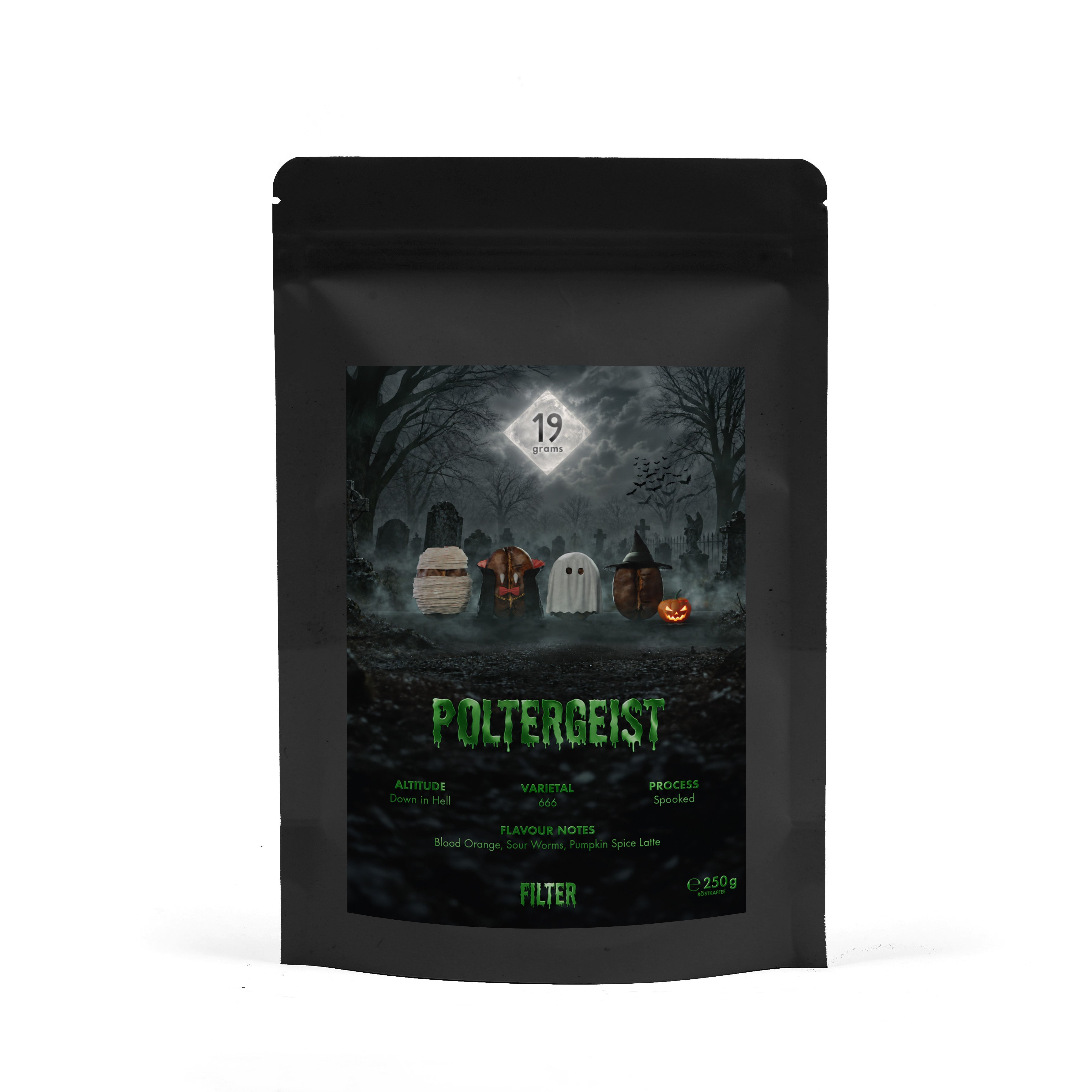 Poltergeist - Halloween Kaffee