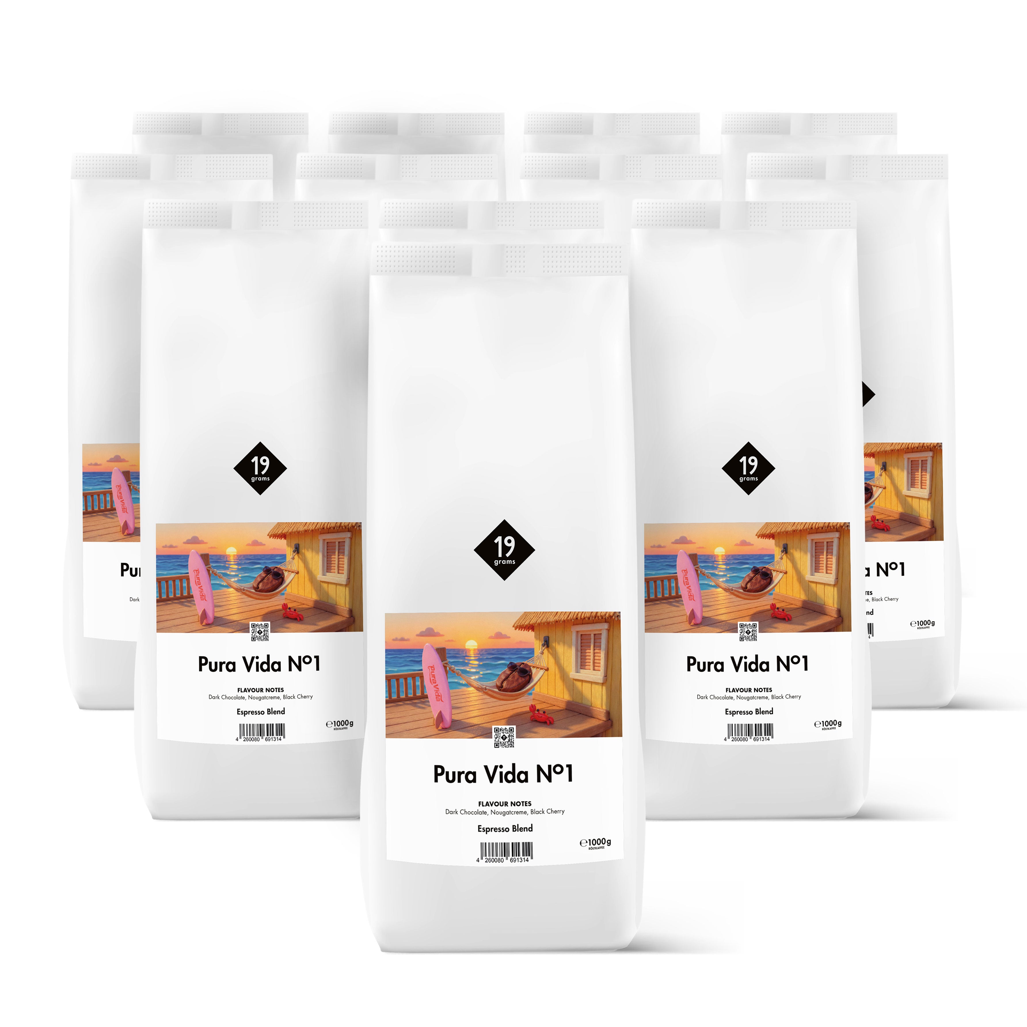 Pura Vida No. 1 - Espresso Abo 12 Monate