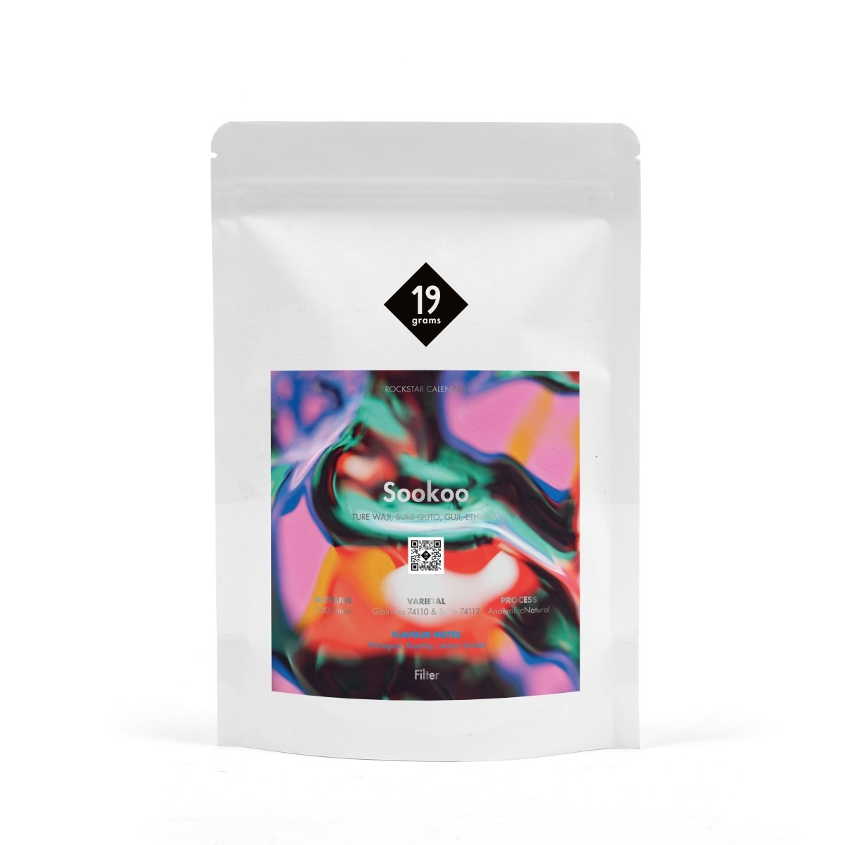 19grams Sookoo Rockstar Sonntagsadventskalender Kaffee aus Äthiopien