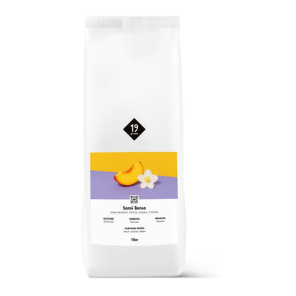 19grams Samii Bensa äthiopischer Filter Kaffee im 1kg Beutel