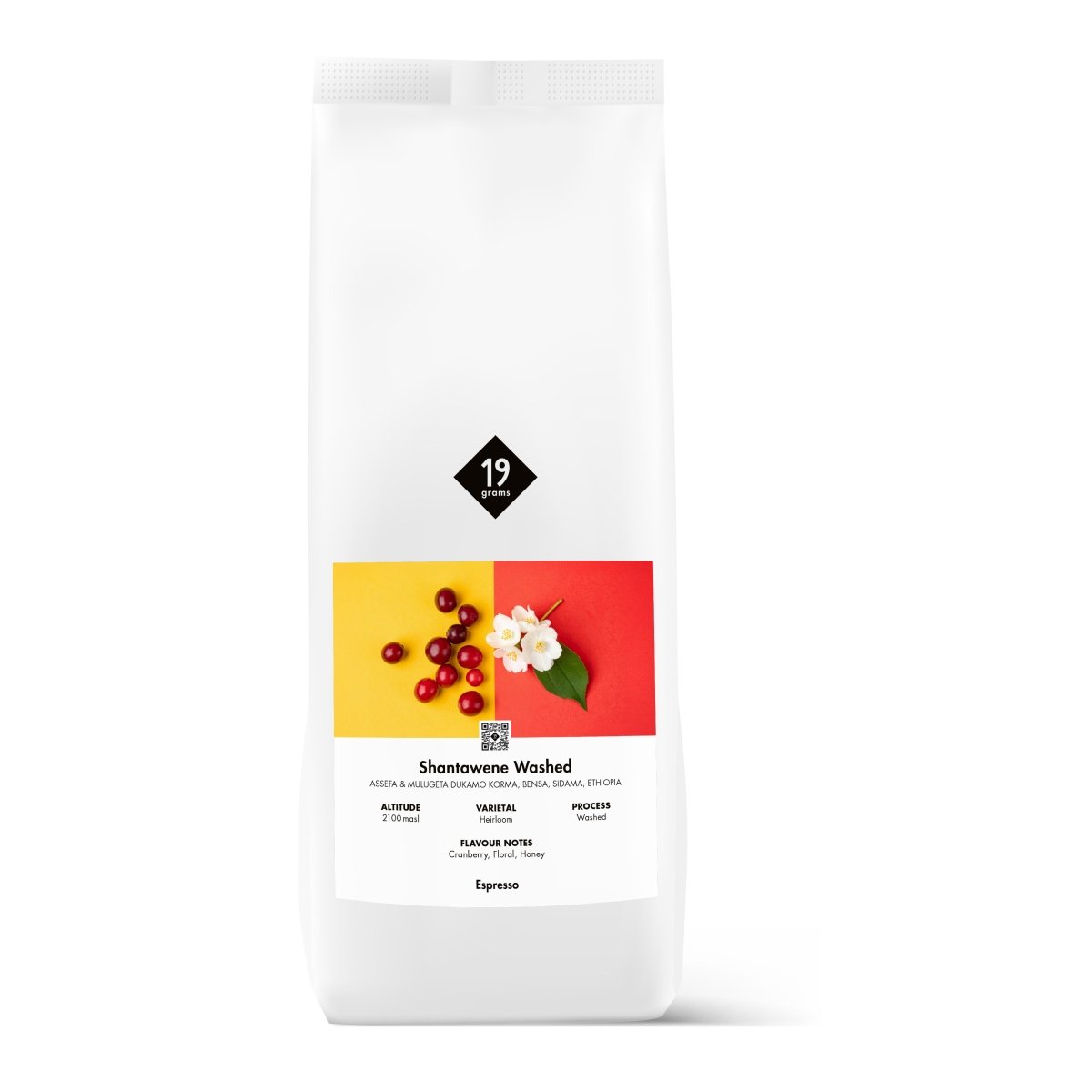 19grams Shantawene Washed Espresso in der 1kg Variante