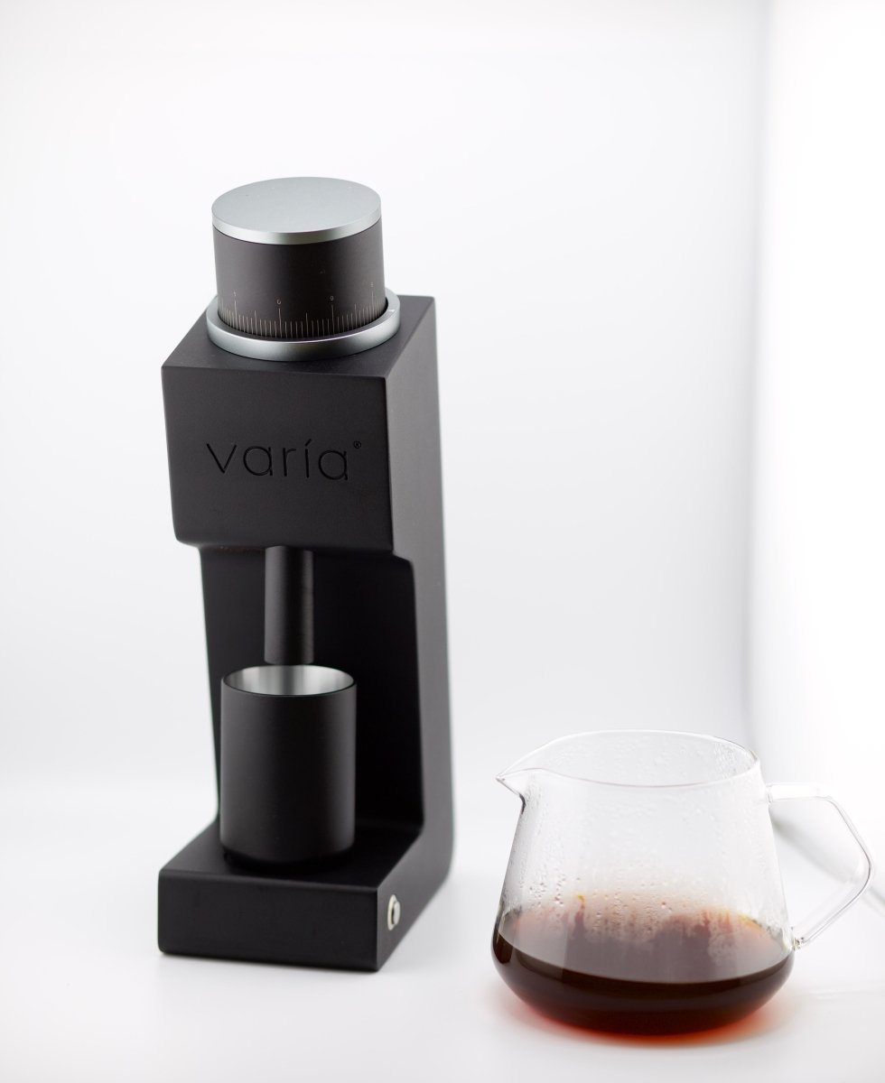 Varia VS3 (2nd Generation) - Espresso &amp; Filter Electric Coffee Grinder - Black - Bean Bros.