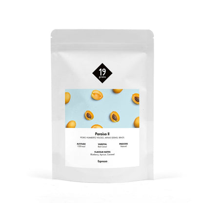 Deine 250g 19grams Paraiso II - Brasilien Espresso Tüte