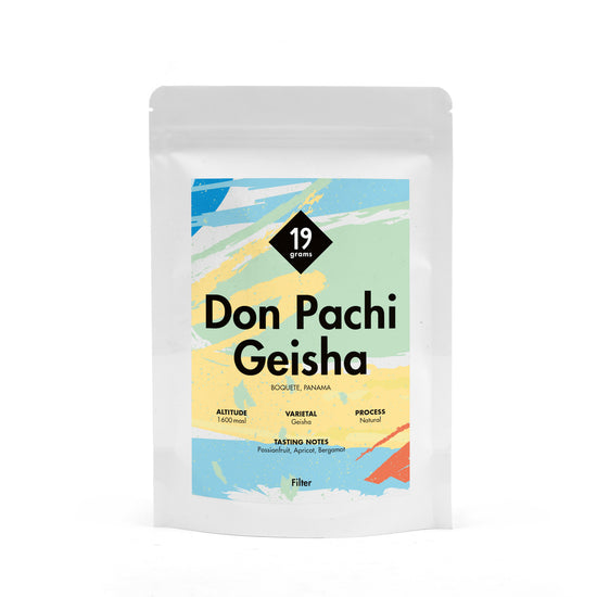 Deine 200g Tüte Don Pachi Geisha Kaffee