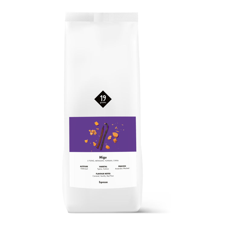 Deine 1000g 19grams Migu Anaerobic Washed - China Espresso Tüte