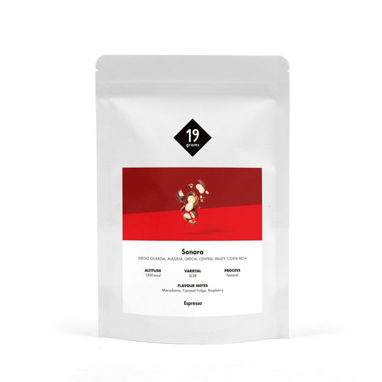 Deine 19grams Sonora SL28 - Costa Rica Espresso Tüte